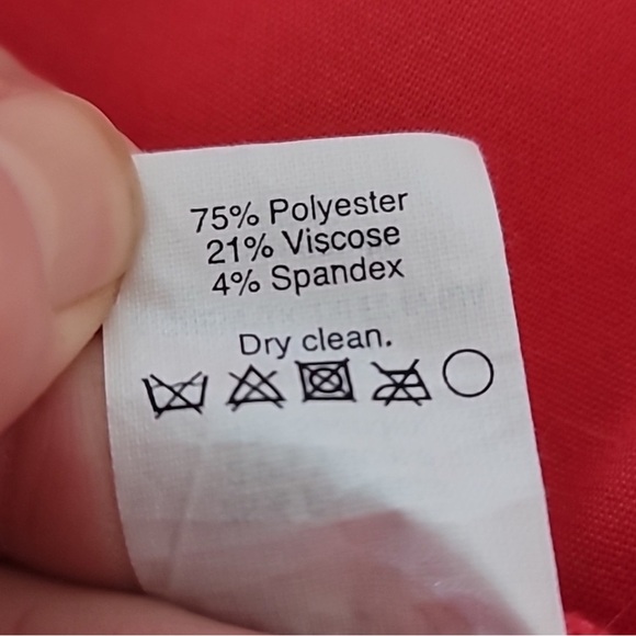 J. Crew Red Scalloped Mini Dress - Picture 4 of 5